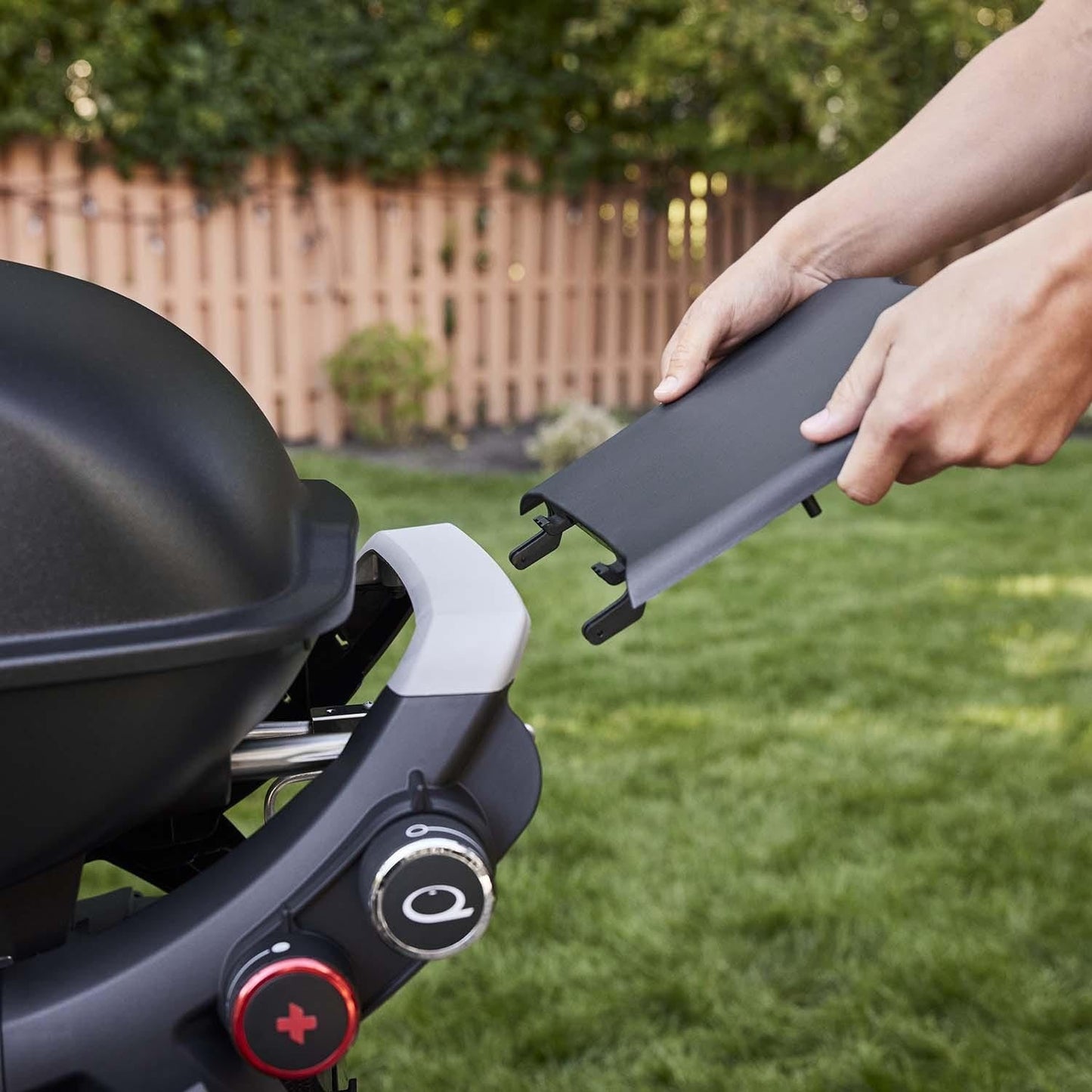 Weber Q2800N+ Propane Gas Grill - Midnight Black - 1500390 - Image 4