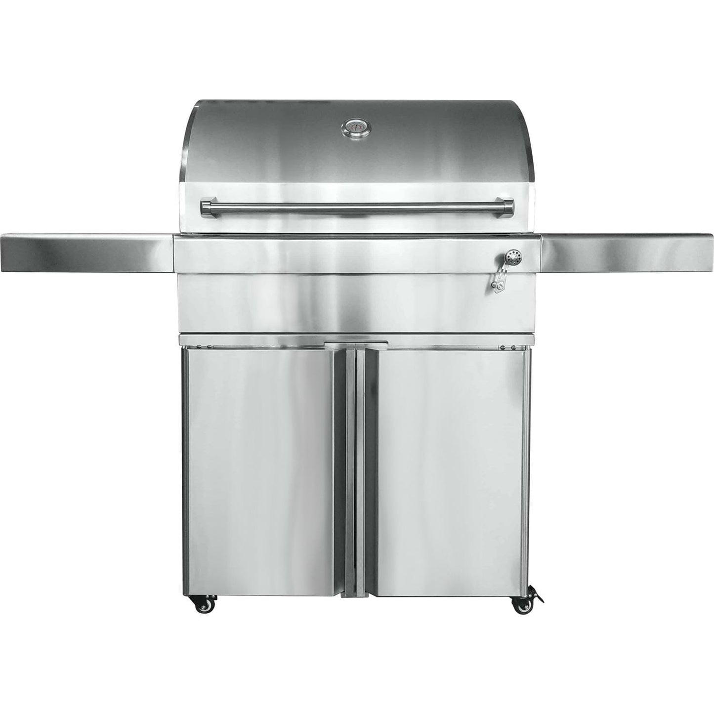 Turbo 32-Inch Stainless Steel Charcoal Grill With Adjustable Charcoal Tray - 32CHARCOALG - Image 1