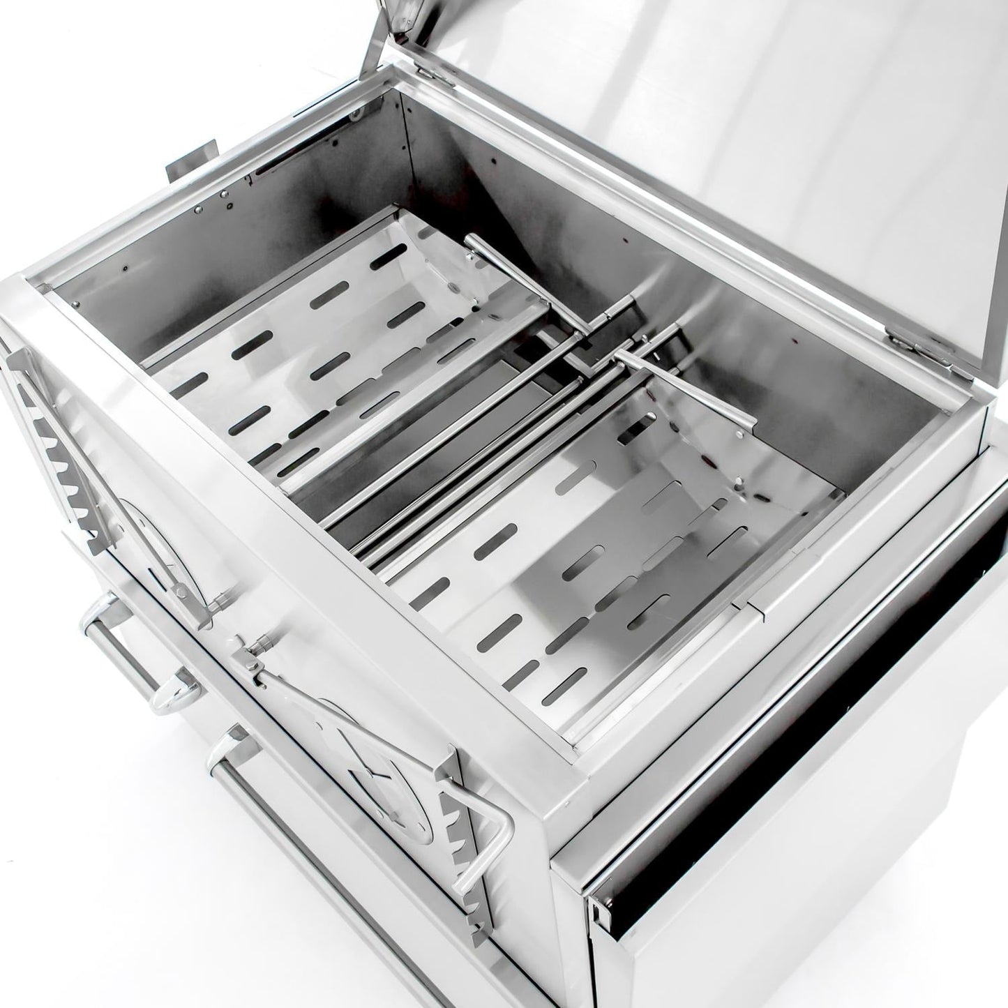 The Cajun Grill Preaux 36-Inch Built-In Stainless Steel Charcoal Grill - PGI-900 - Image 6