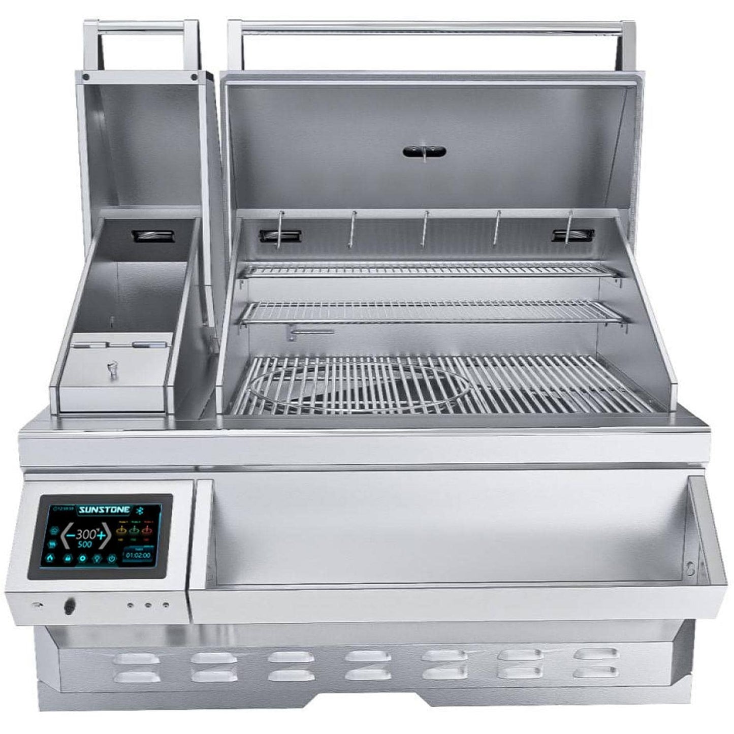 Sunstone 40 Inch Electric Pellet Grill W/ Cold Smoker - SUNPLT40 - Image 2