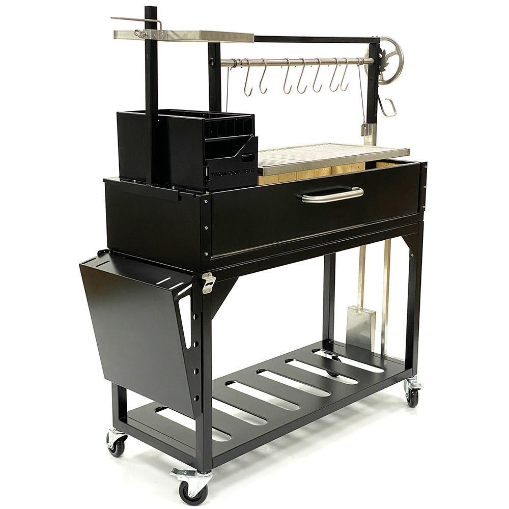 Tagwood BBQ Fully Assembled Argentine Santa Maria Wood Fire & Charcoal Grill - BBQ03SIF - Image 6