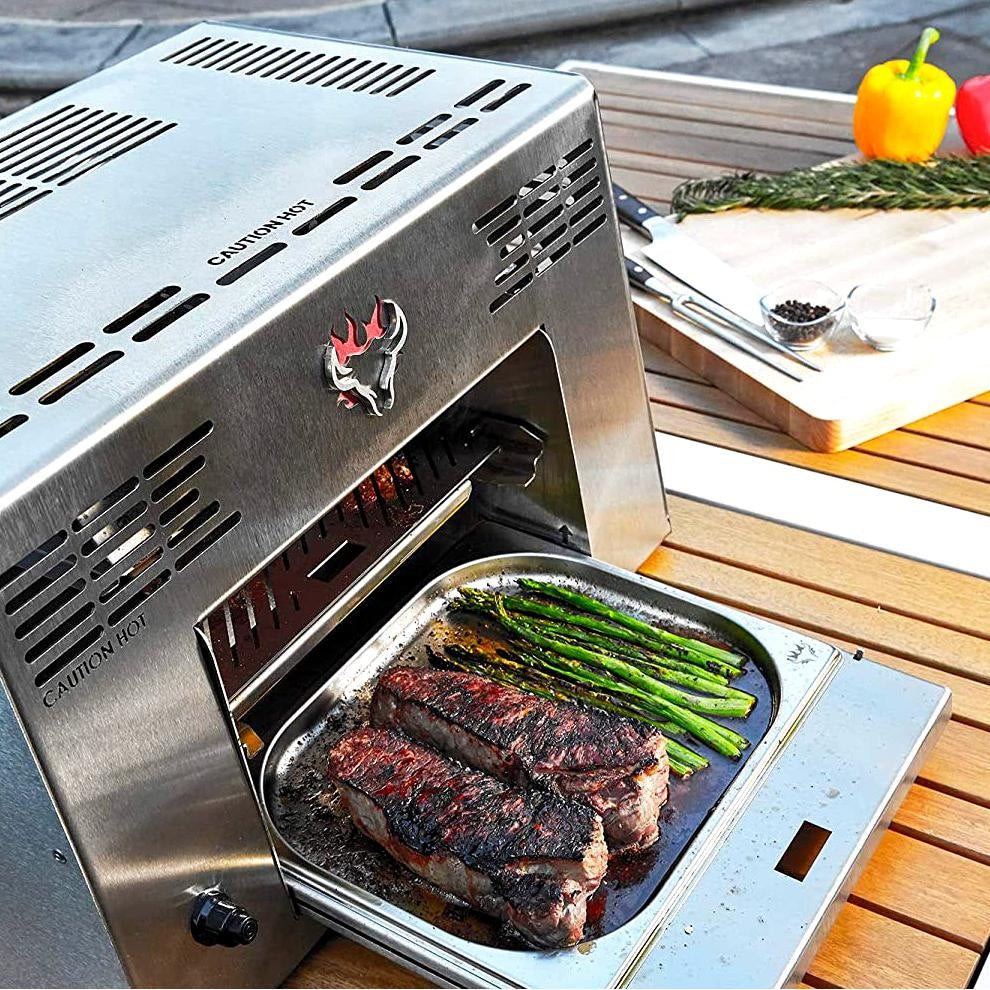 Schwank Portable Propane Infrared Grill - BB-1001-LP-SS - Image 4