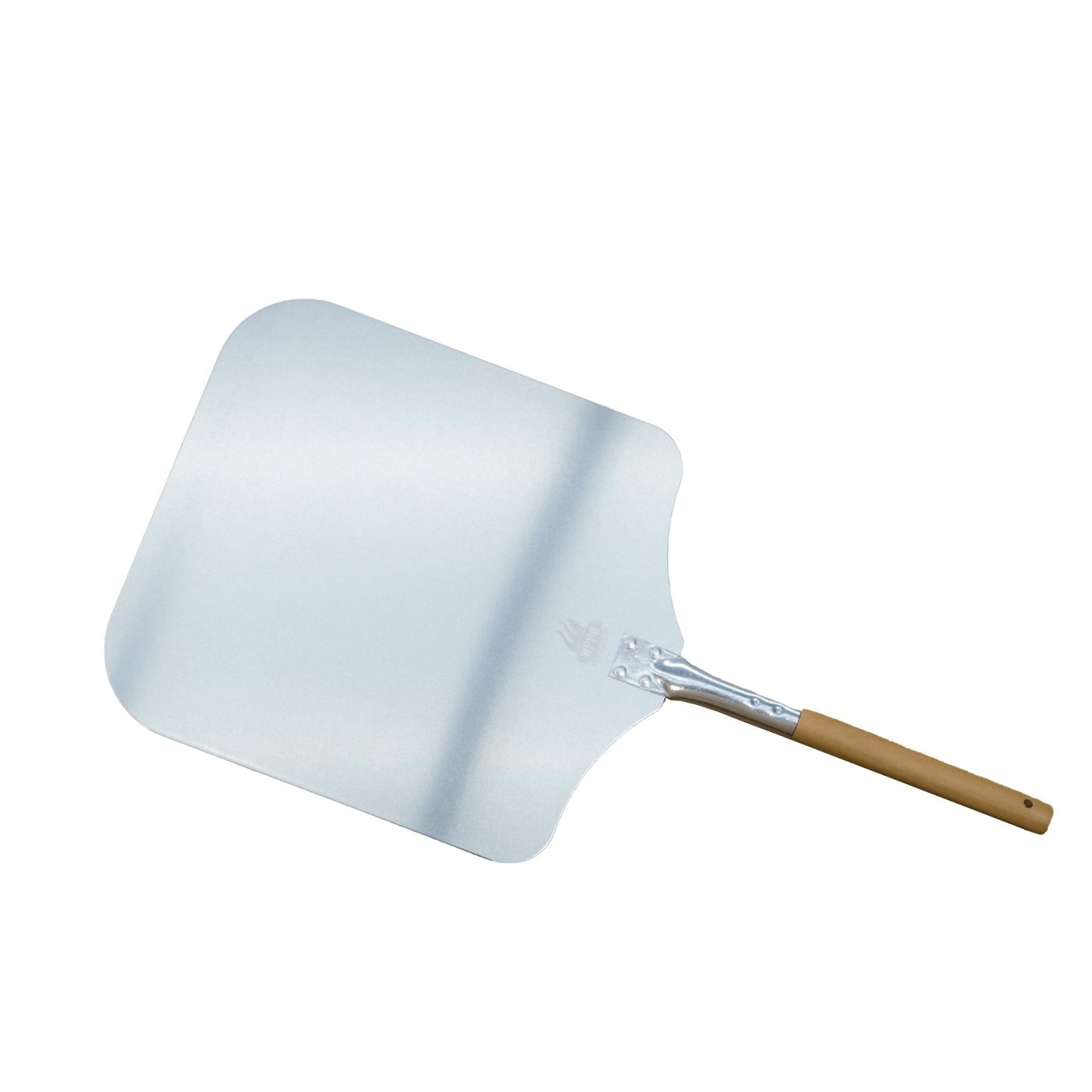 Traditional Aluminum Pizza Peel Wood Handle 12" x 26" - WPPO LLC Direct
