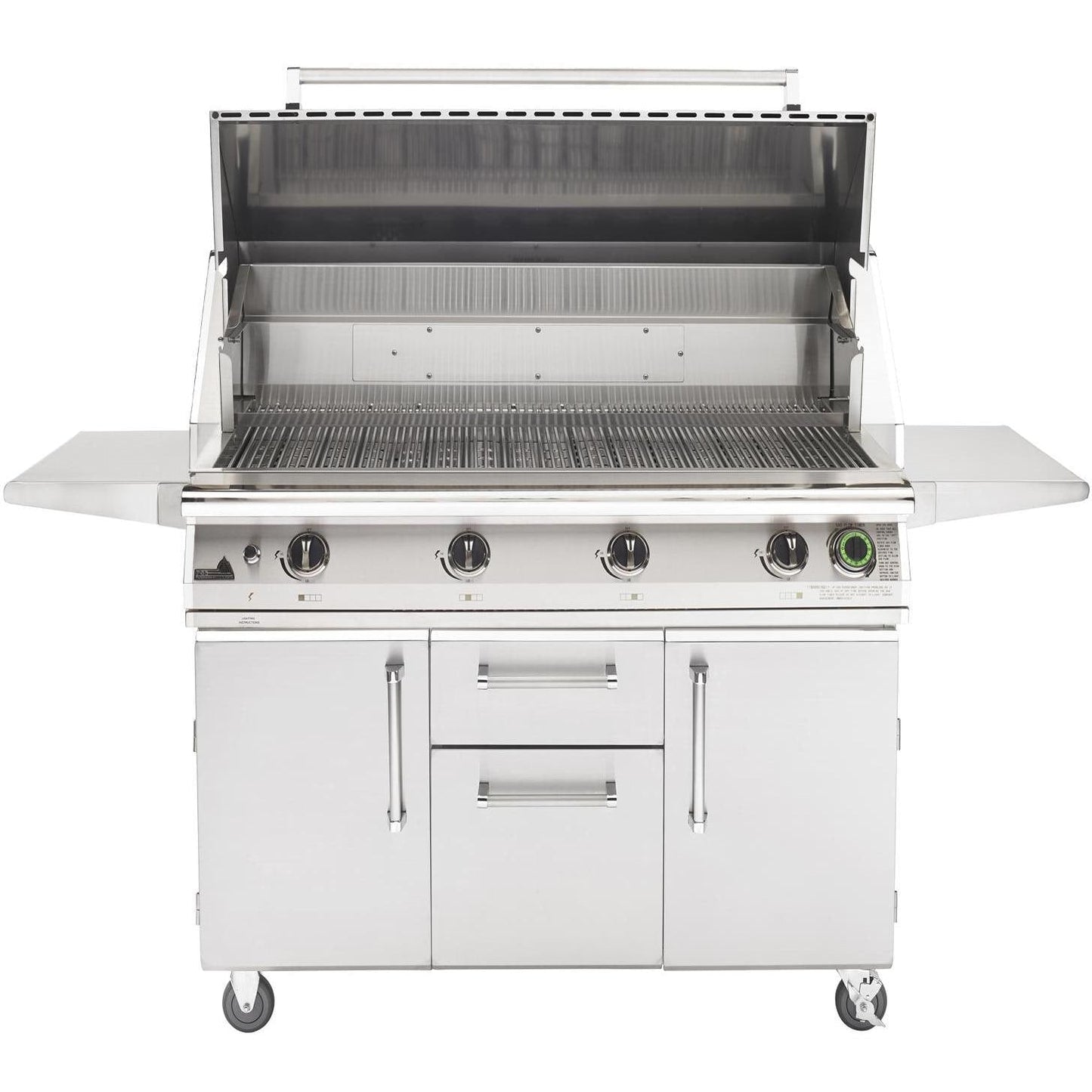 PGS T-Series Commercial 51-Inch Propane Gas Grill With Timer - S48TLP + S48CART