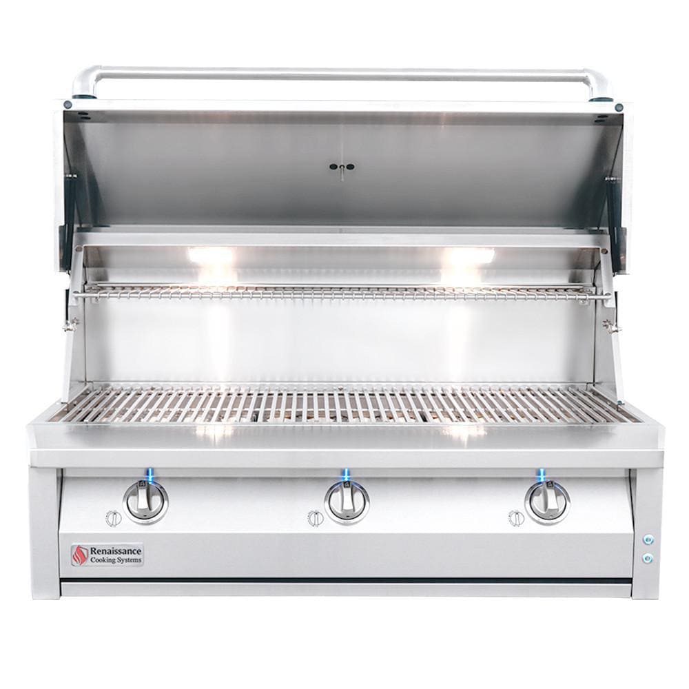 American Renaissance Grill by RCS 42-in 3-Burner Freestanding Propane Grill
