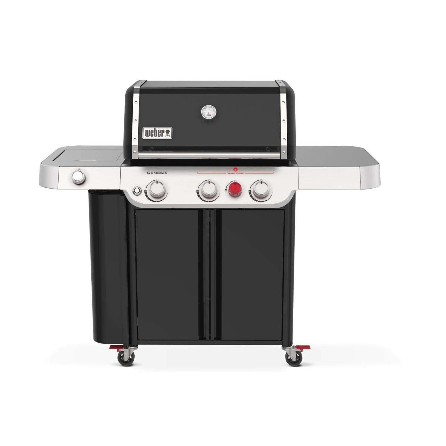 Weber Genesis E-335 Propane Gas Grill w/ Sear Zone & Side Burner - Black -1500535 - Image 1