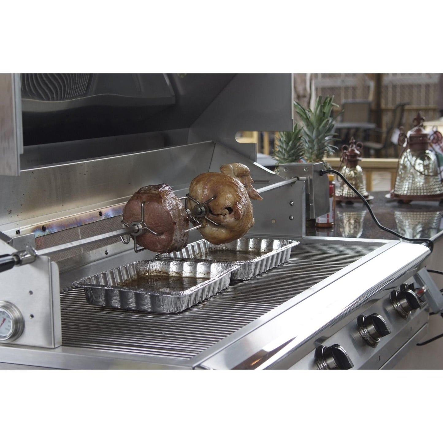 PGS Legacy Pacifica Gourmet 39-Inch Natural Gas Grill With Rotisserie - Image 4