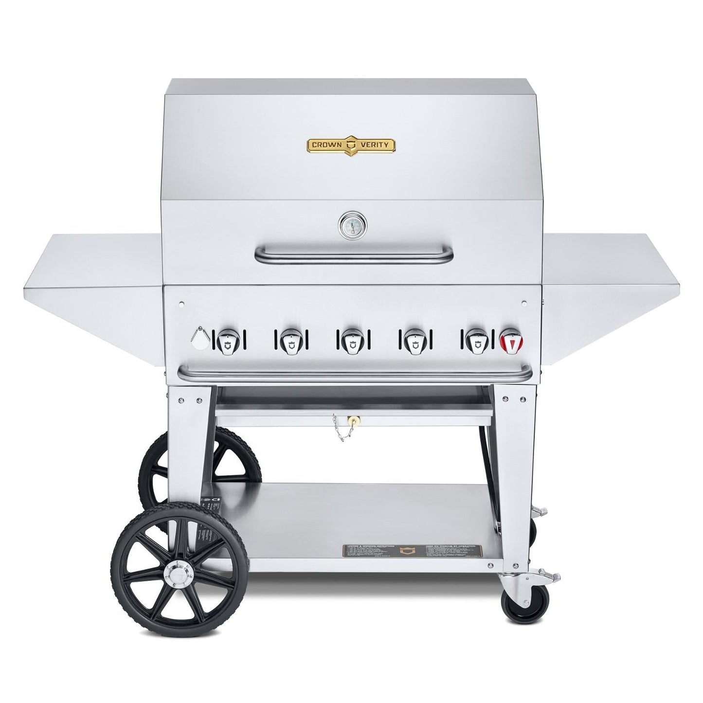 Crown Verity 36-Inch Mobile Natural Gas Grill Pro Package - CV-MCB-36PRO-NG - Image 1