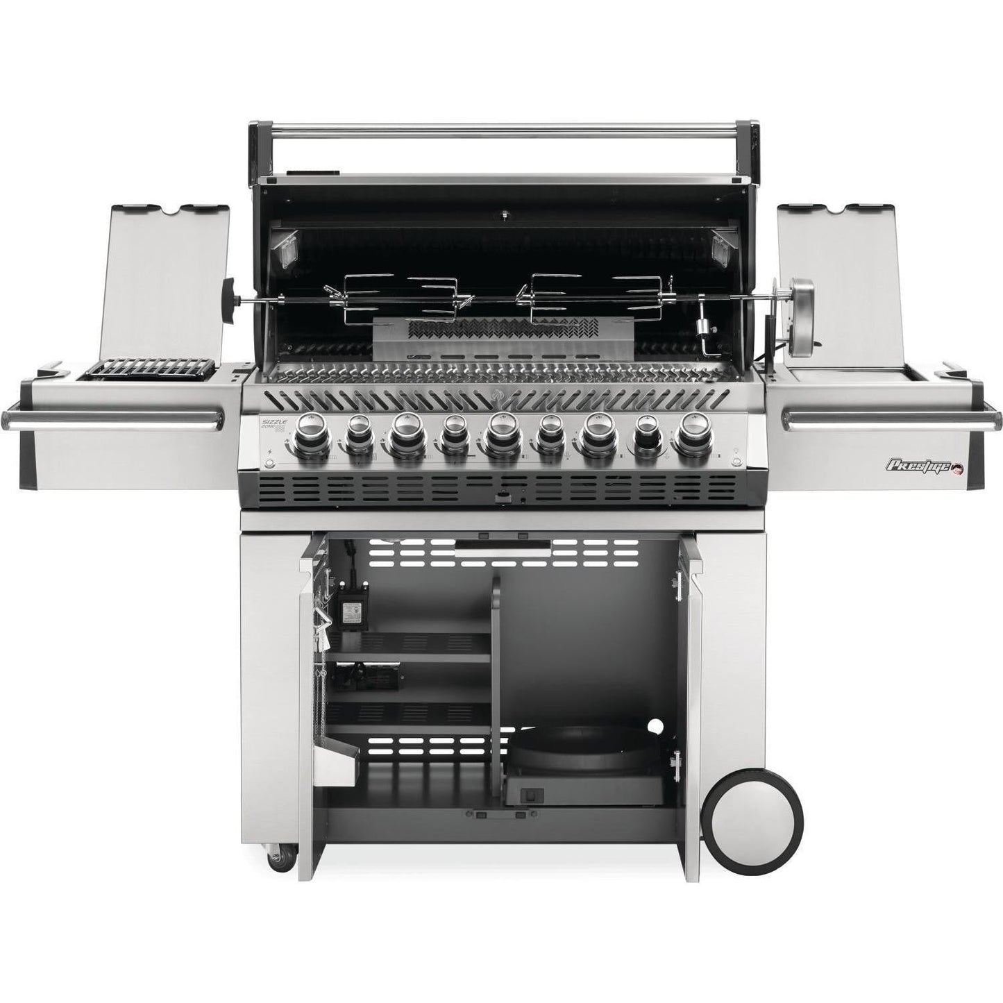 Napoleon Prestige PRO 665 5-Burner Natural Gas Grill w/ Rotisserie & Side Burner - PRO665RSIBNSS-3 - Image 5