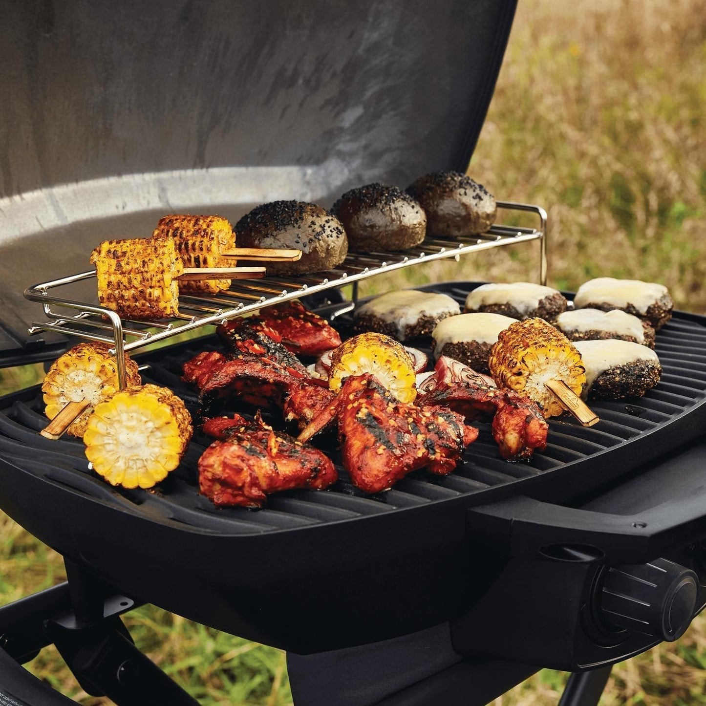 Napoleon Phantom TravelQ Pro 285X Portable Freestanding Propane Gas Grill - Matte Black - PRO285X-MK-PHM - Image 8