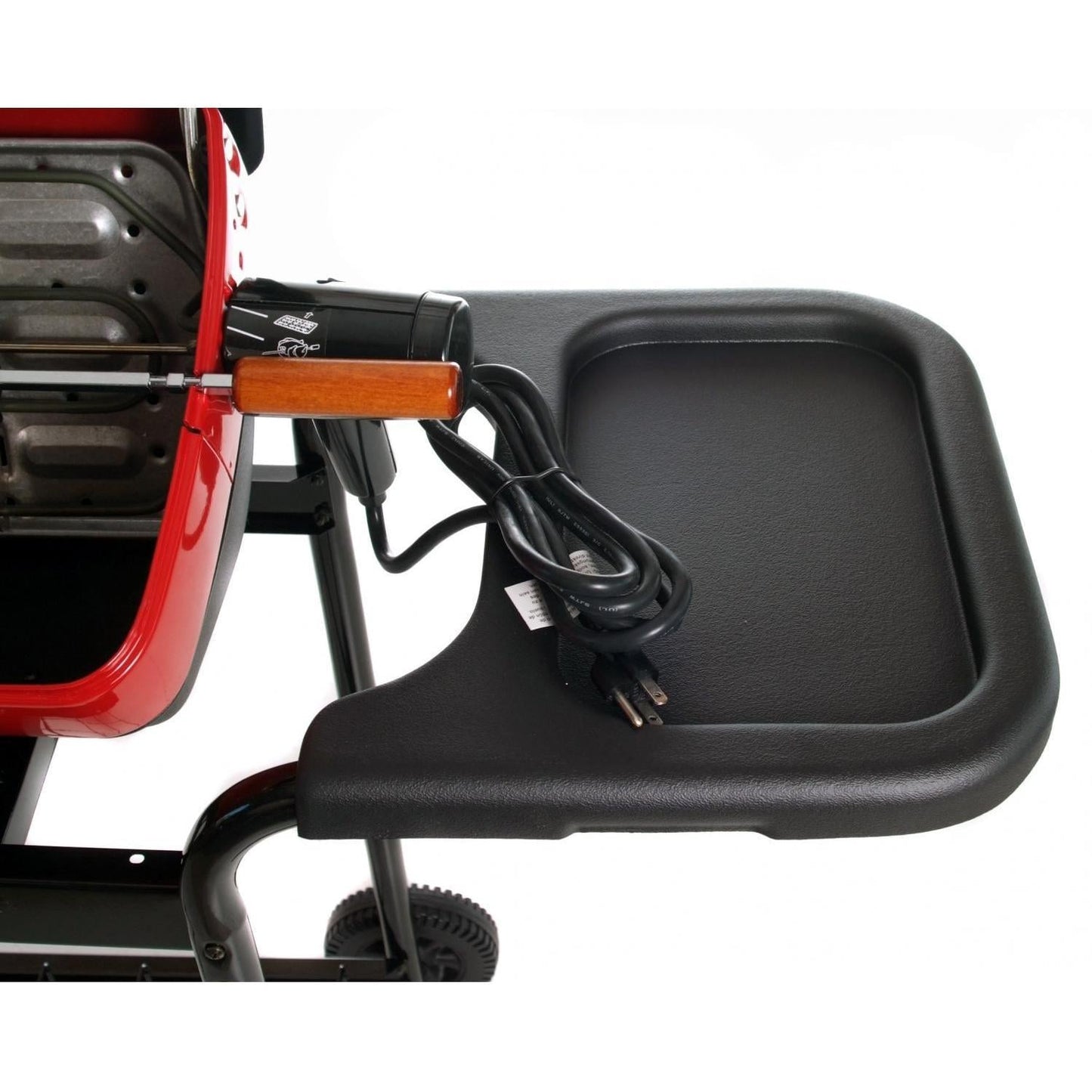 Americana by Meco 1500 Watt Electric Grill With Rotisserie, Easy View Window And Plastic Side Trays - 9359U8.181 - Image 7