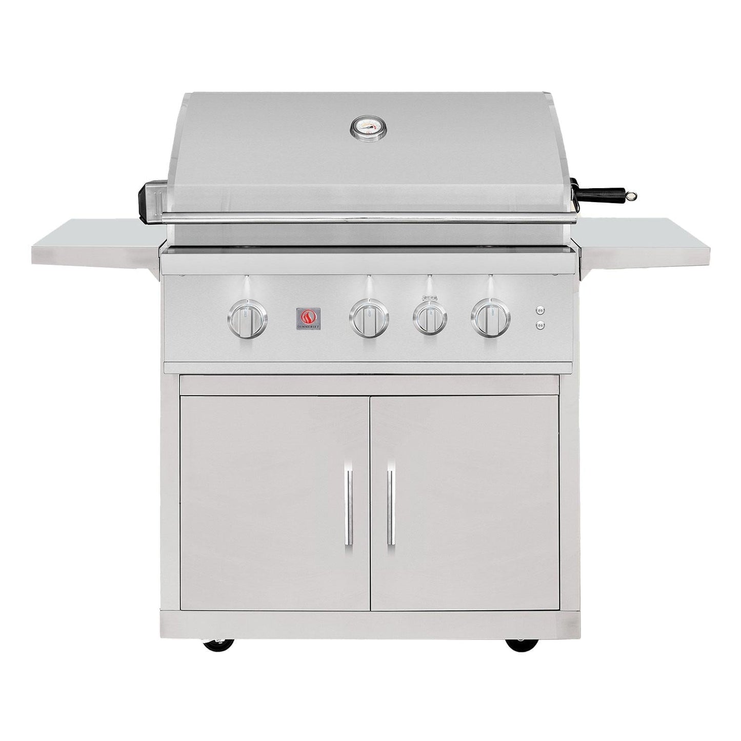 Summerset TRL Pro 32-in 3 Burner Freestanding Propane Grill w/ Rear Infrared Burner & Rotisserie Kit - Image 1