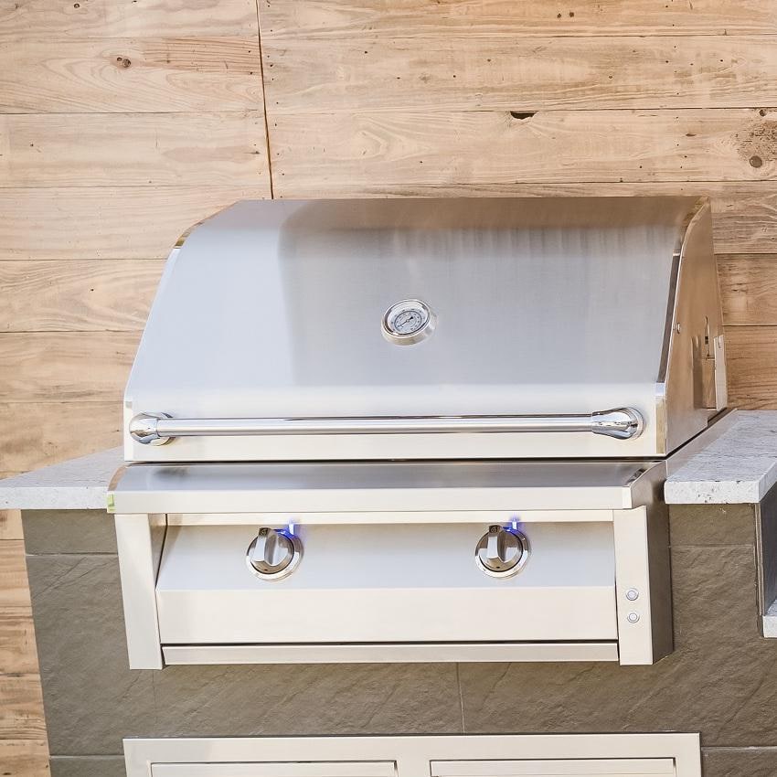 American Renaissance Grill by RCS 30-Inch 2-Burner Built-In Natural Gas Grill - ARG30 - Image 2