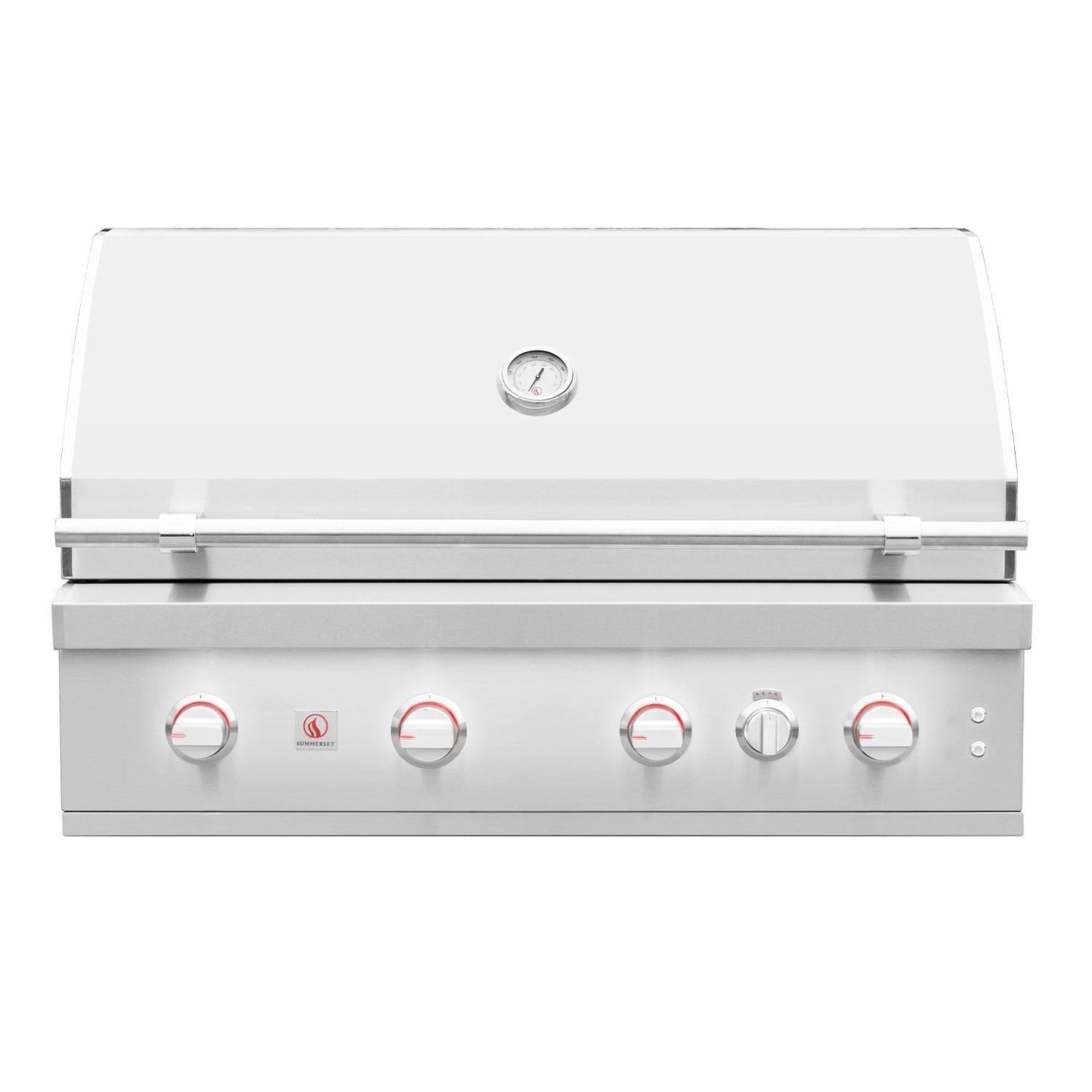 Summerset Quest 42-in 3 Burner Built-In Natural Gas Grill w/ Rear Infrared Burner, Rotisserie Kit, & Drop-In Griddle Plate - QST42-NG - Image 1