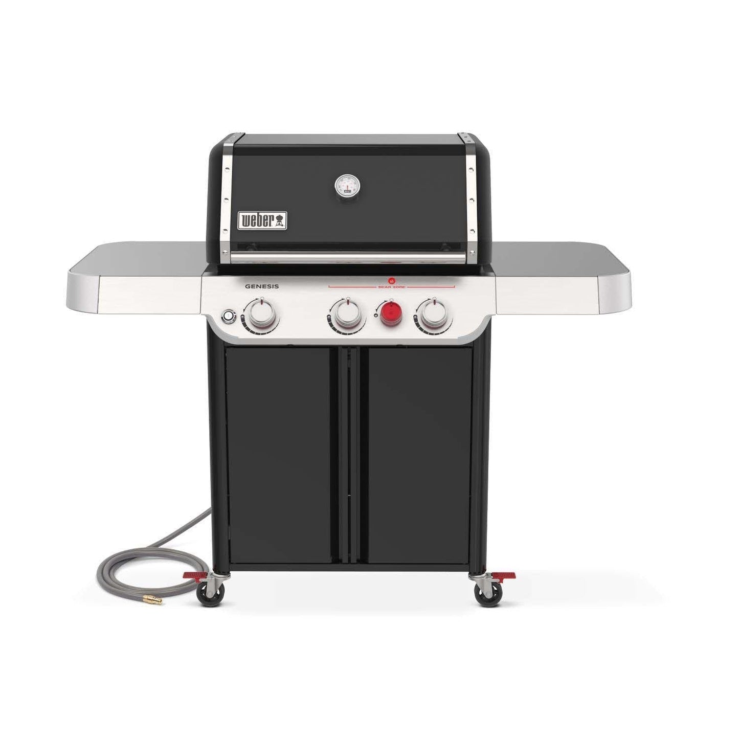 Weber GENESIS E-325 Natural Gas Grill w/ Cover, CRAFTED Frame & Griddle - Image 2