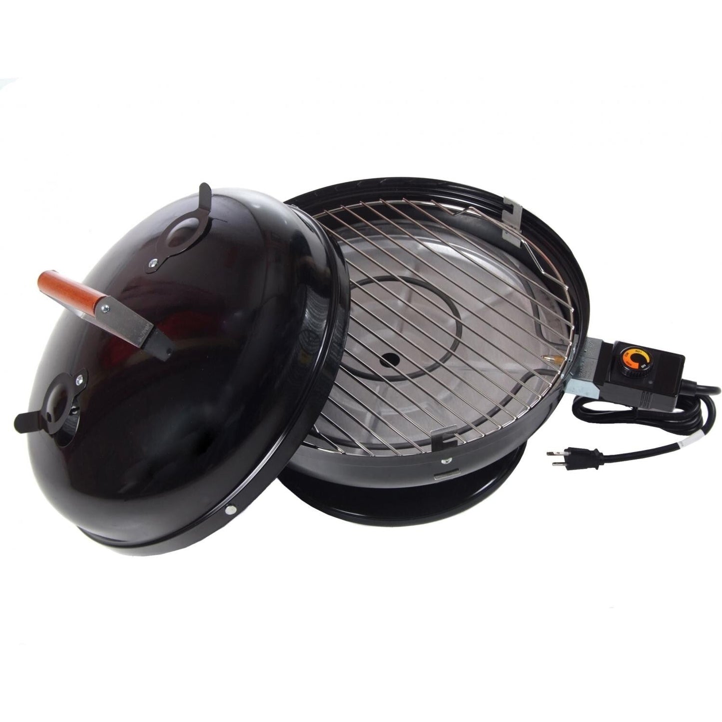 Americana by Meco Lock-N-Go Portable 1650 Watt Electric Grill - Black - 2120 - Image 4