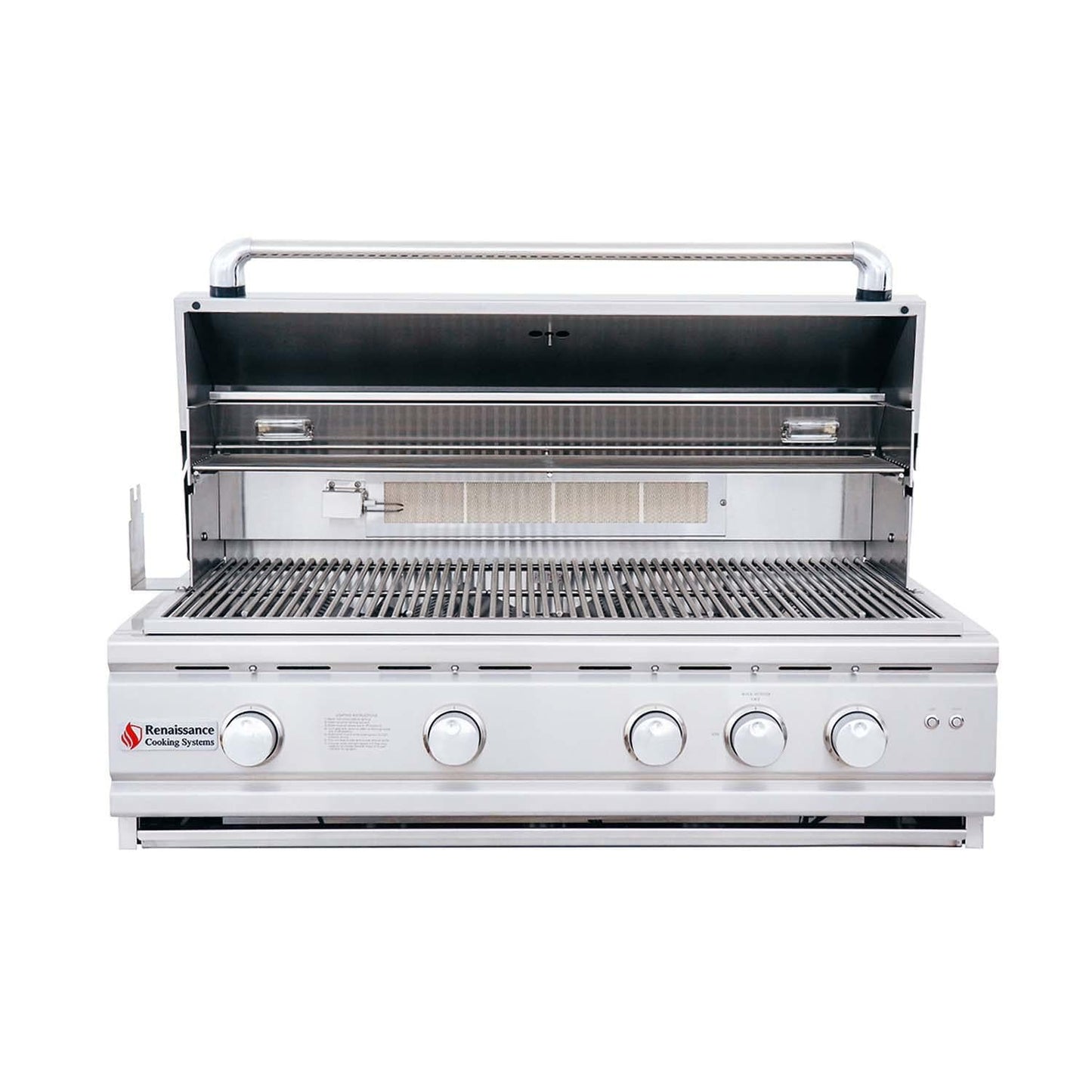 RCS Cutlass Pro 38 Inch Built-In Propane Grill w/ Ceramic Briquette Tray Flame Tamers -RON38BLP - Image 5