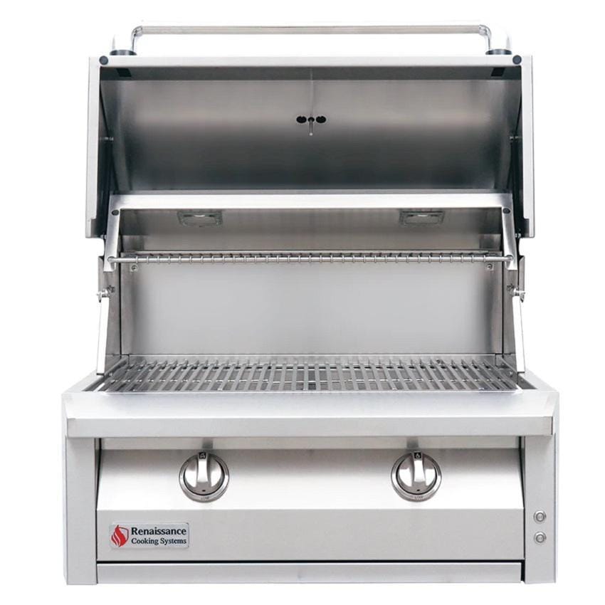 American Renaissance Grill by RCS 30-Inch 2-Burner Freestanding Natural Gas Grill - ARG30 - Image 3