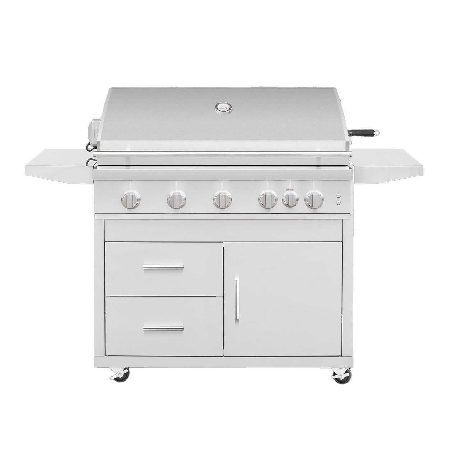Summerset Sizzler Pro 40-in 5 Burner Freestanding Propane Grill w/ Rear Infrared Burner - Image 1
