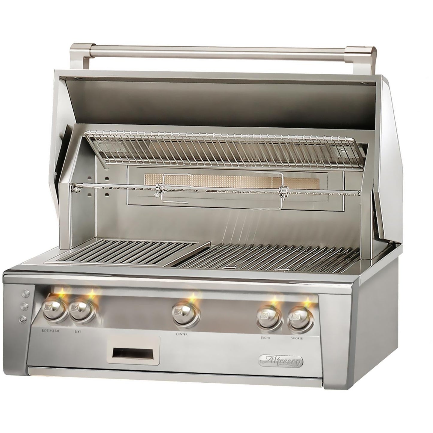Alfresco ALXE 36-Inch Built-In Natural Gas Grill With Sear Zone And Rotisserie - ALXE-36SZ-NG - Image 1