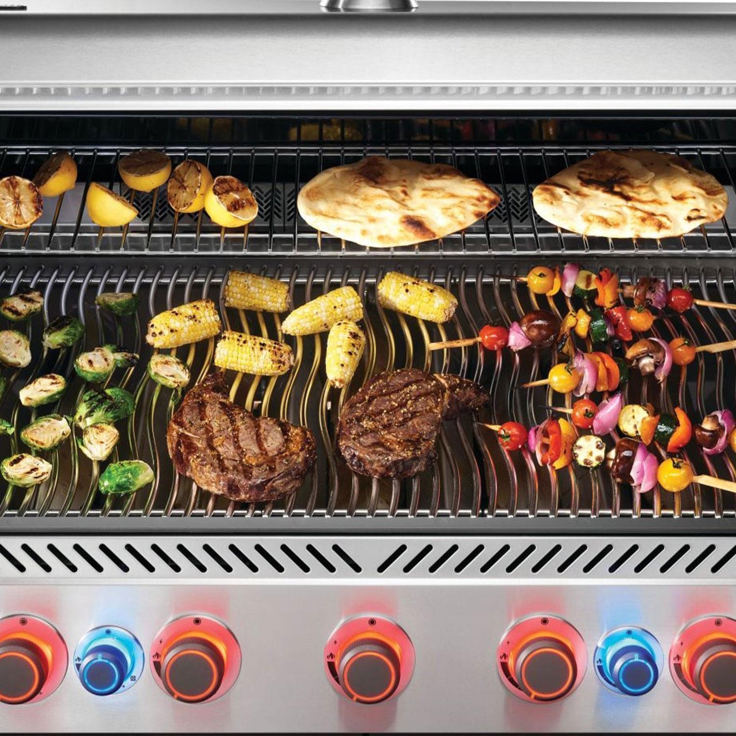 Napoleon Prestige 665 5-Burner Propane Grill w/ Rotisserie & Side Burner - P665VRSIBPSS - Image 14