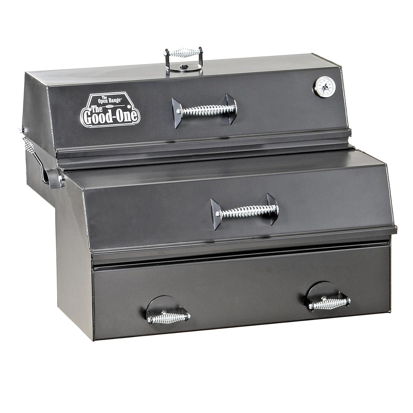 The Good-One Open Range Gen III 36-Inch Built-In Charcoal Smoker - 08300AOH - Image 1