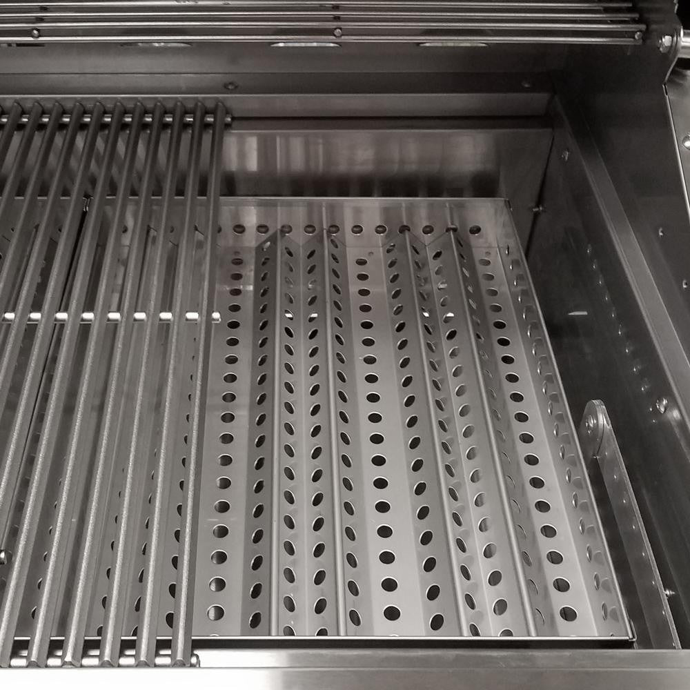 Turbo 32-Inch Built-In Stainless Steel Charcoal Grill With Adjustable Charcoal Tray - 32CHARCOALG - Image 6