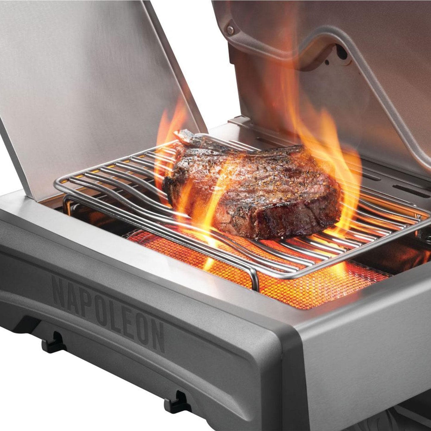 Napoleon Rogue PRO 625 5-Burner Propane Grill w/ Side Burner - RP625SIBPSS-2 - Image 15