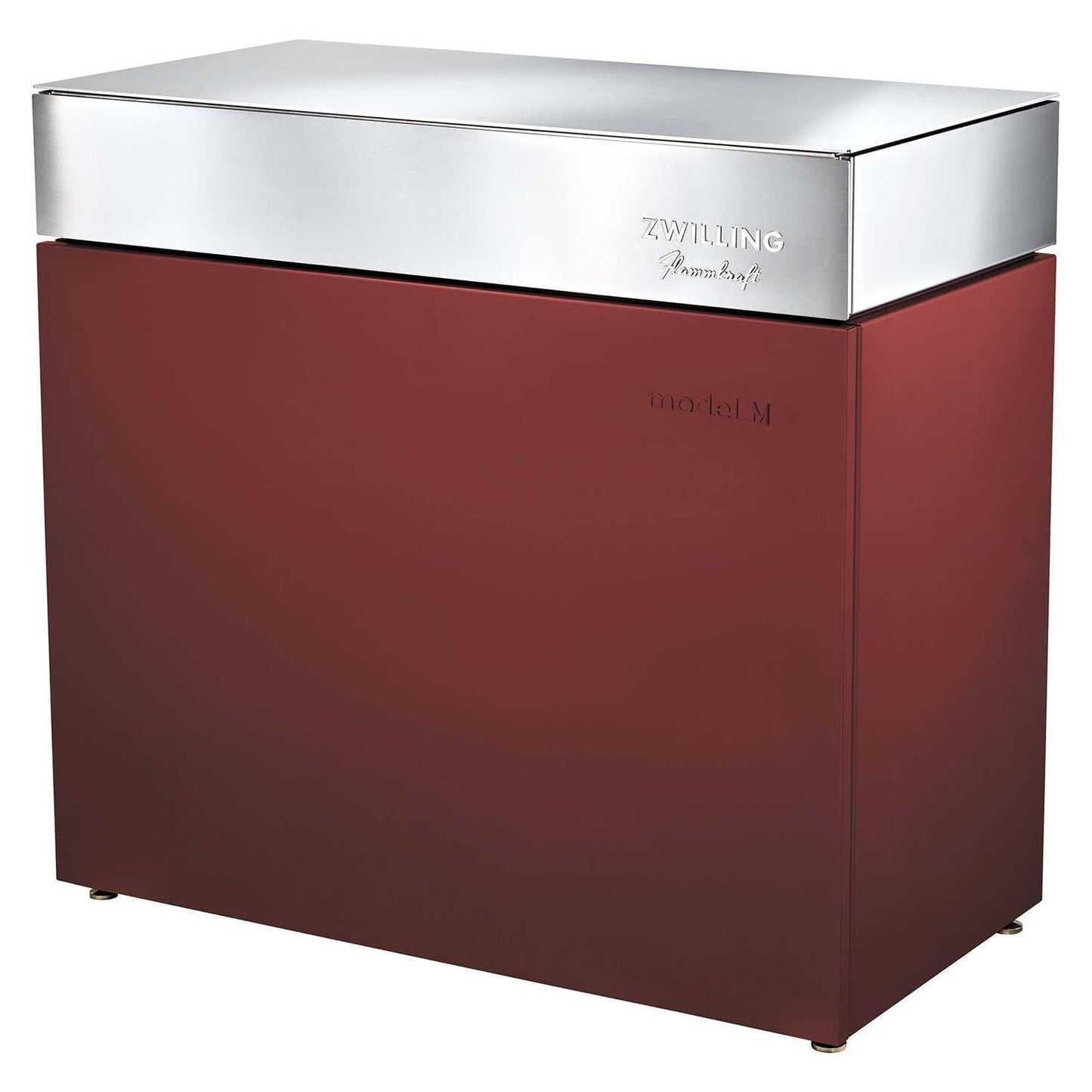 Flammkraft Model D Freestanding Grill & Model M Prep Center Module - Ruby