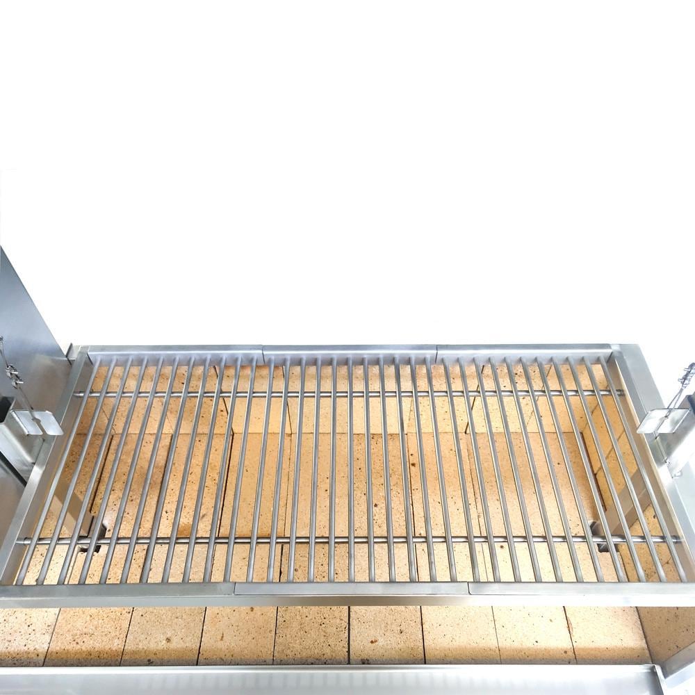 Tagwood BBQ Fully Assembled Built-In Santa Maria Argentine Wood Fire & Charcoal Grill - BBQ05SSF - Image 9