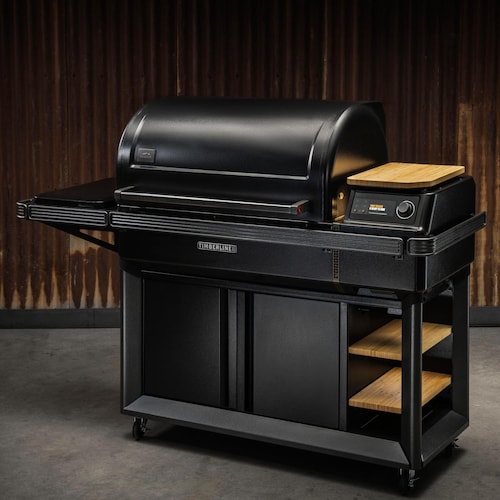 Traeger All-New Timberline XL Wi-Fi Controlled Wood Pellet Grill W/ WiFire & Built-In Trim Kit - TBB01RLG