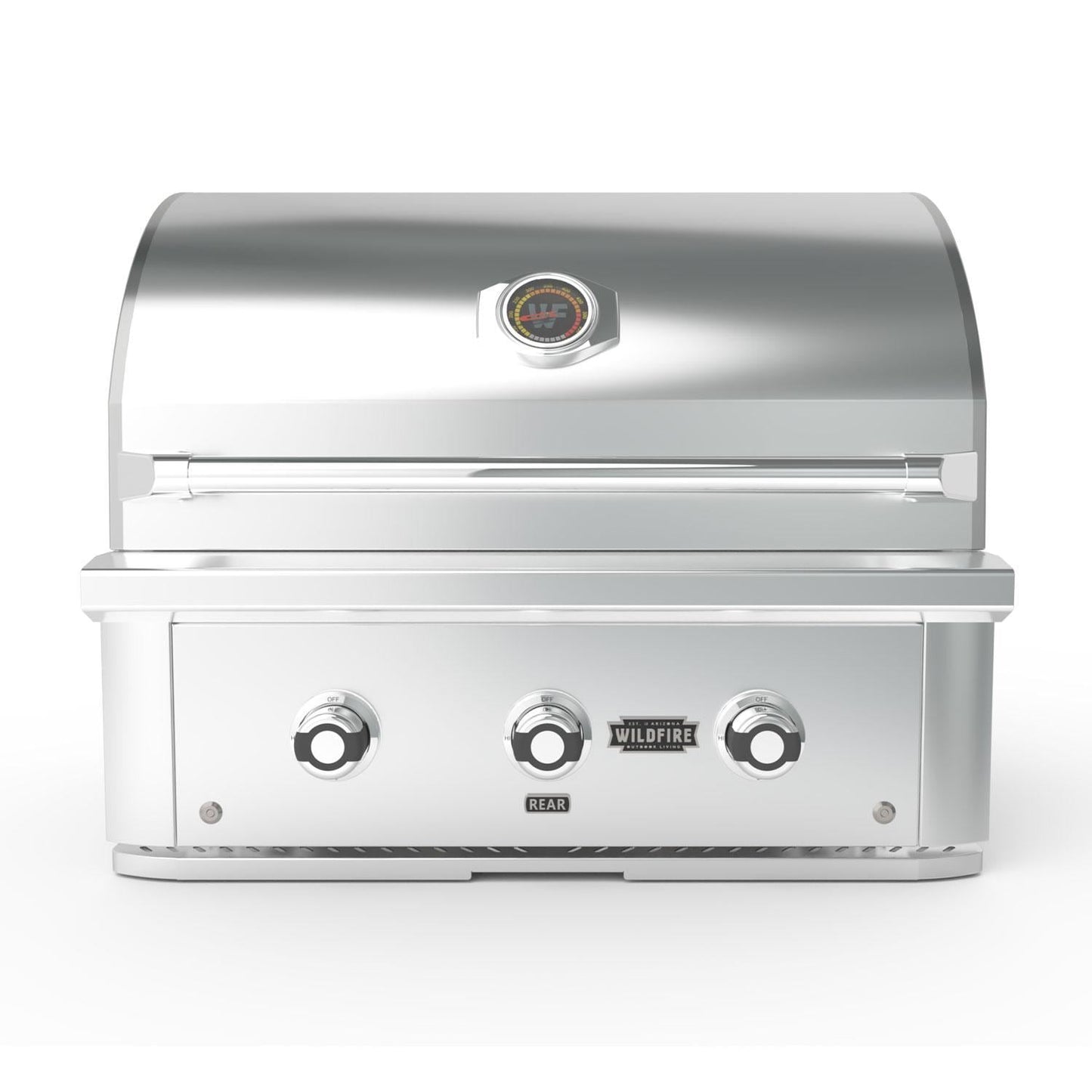 Wildfire Ranch Pro 30-in 2 Burner SS Natural Gas Grill - WFPRO30G-SS-NG - Image 1