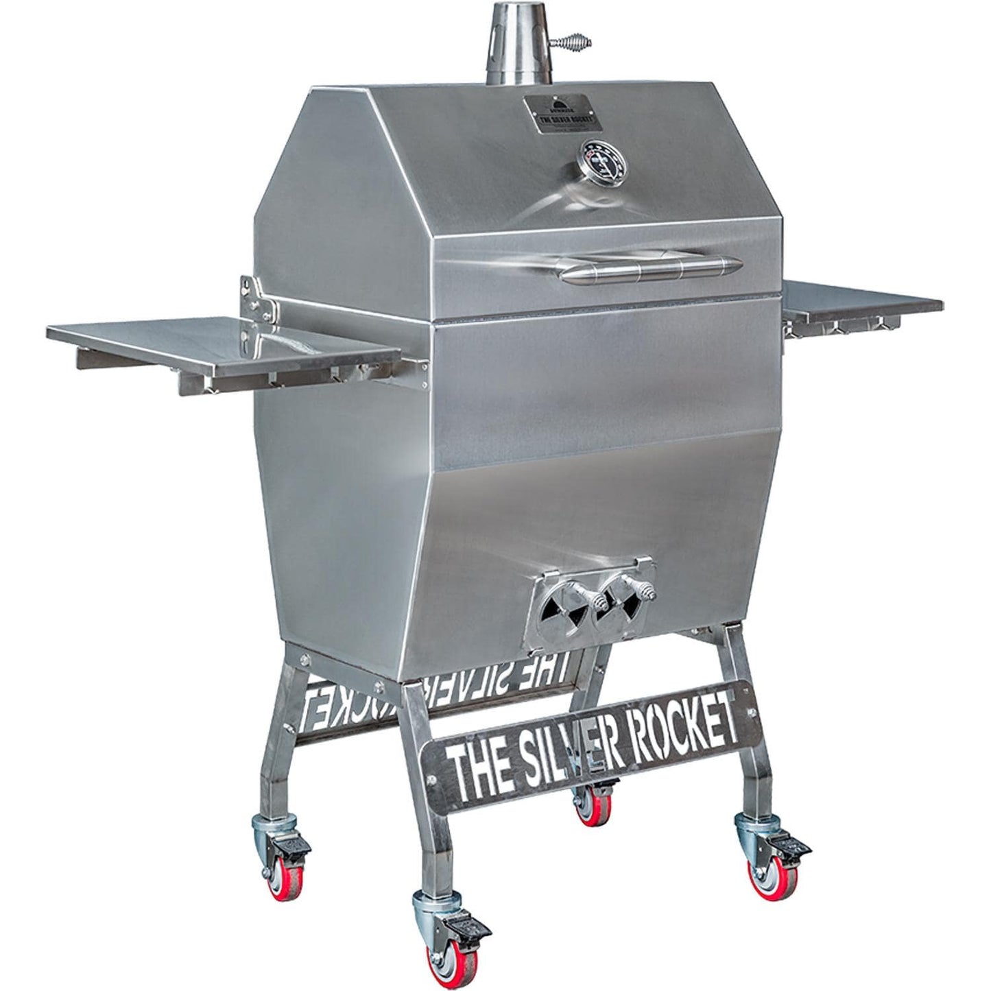 Rocket Outdoors Medium Silver Rocket Kamado Grill - MDSRF - Image 2