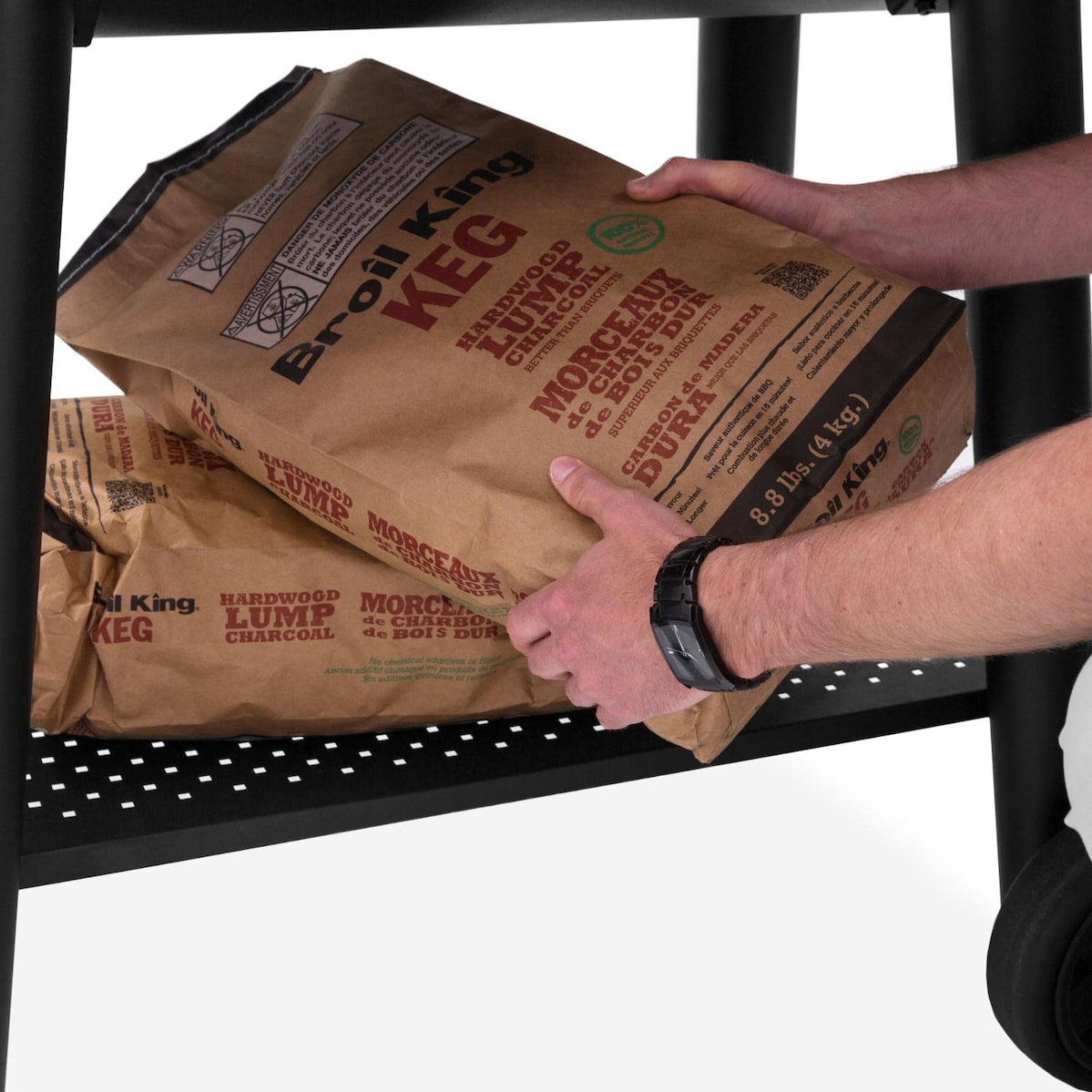 Broil King Smoke XL 32-Inch Offset Charcoal Smoker - Black - Image 12