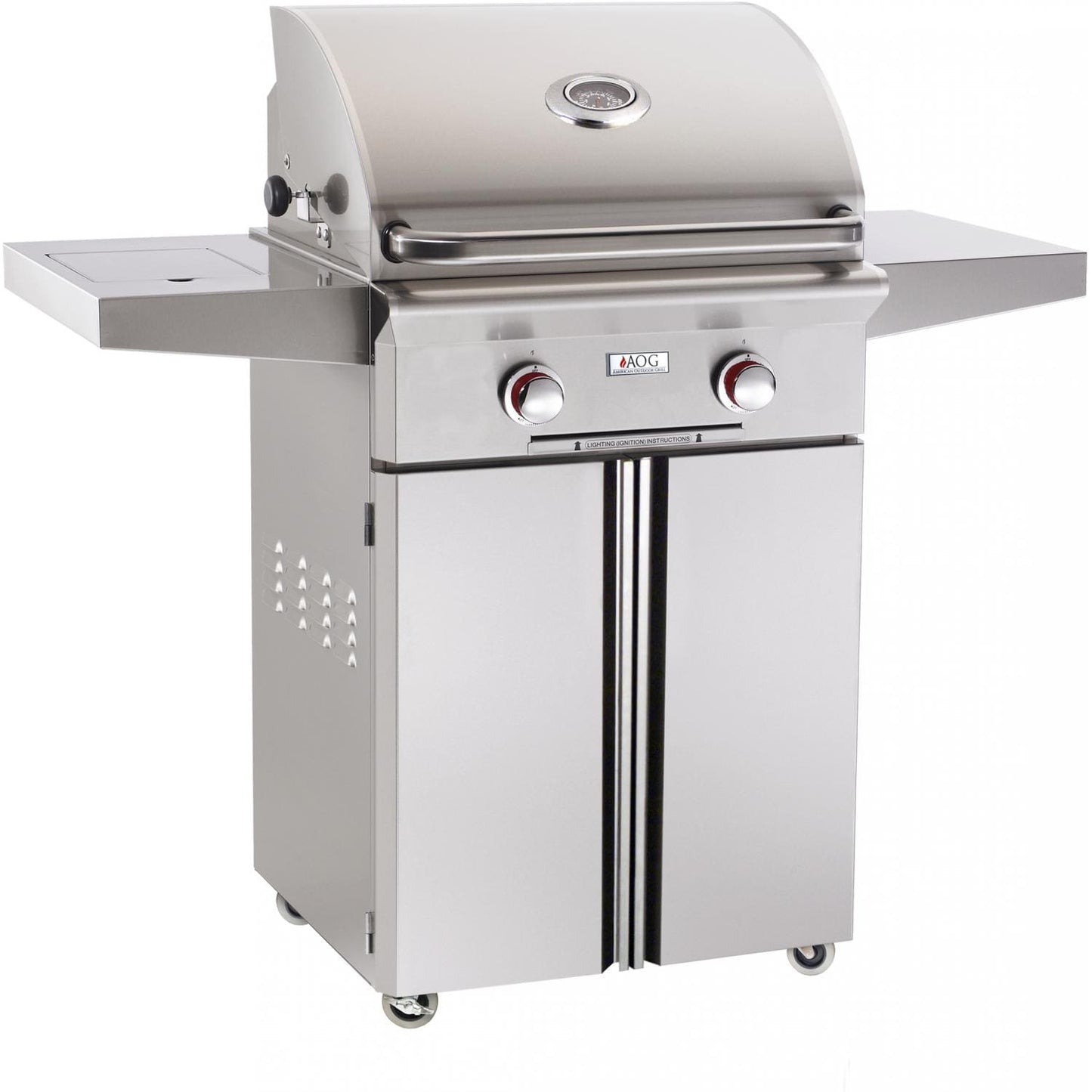 American Outdoor Grill T-Series 24-Inch 2-Burner Propane Gas Grill - 24PCT-00SP - Image 1