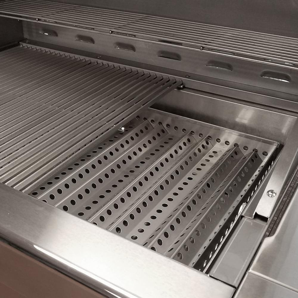 Turbo 32-Inch Stainless Steel Charcoal Grill With Adjustable Charcoal Tray - 32CHARCOALG - Image 4