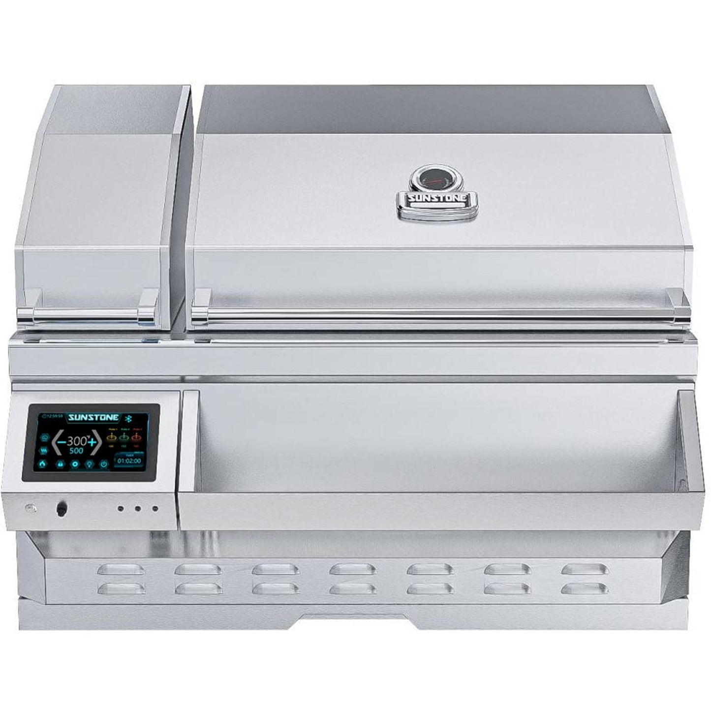 Sunstone 40 Inch Electric Pellet Grill W/ Cold Smoker - SUNPLT40 - Image 1