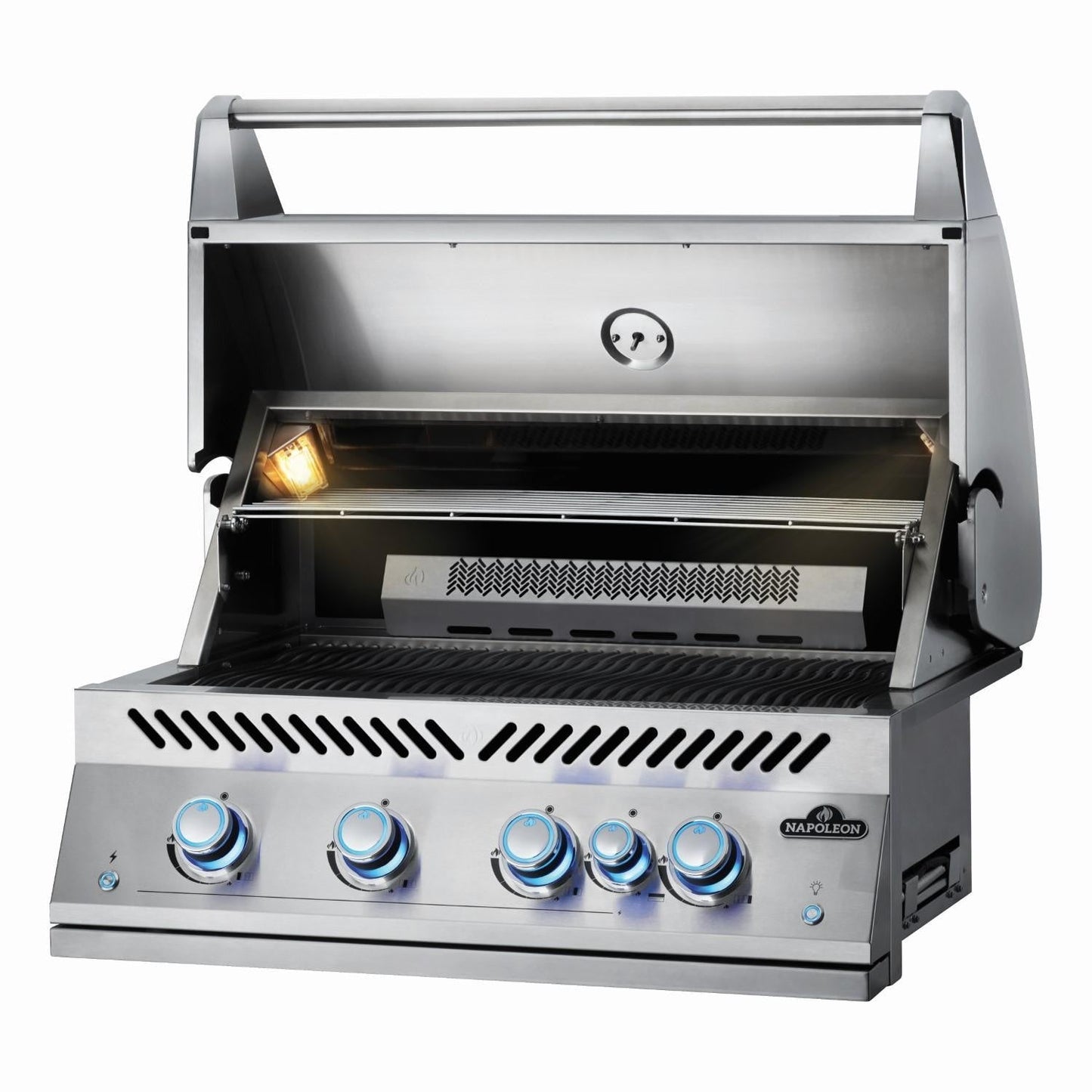 Napoleon 700 Series 5-Burner 32-Inch Built-In Propane Grill w/ Rotisserie & SafetyGlow - BIG32RBPSS-1 - Image 6