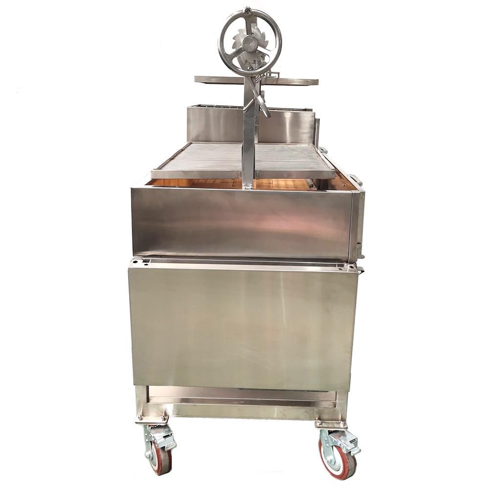 Tagwood BBQ XL Double Argentine Santa Maria Wood Fire & Charcoal Grill - BBQ24SS - Image 7