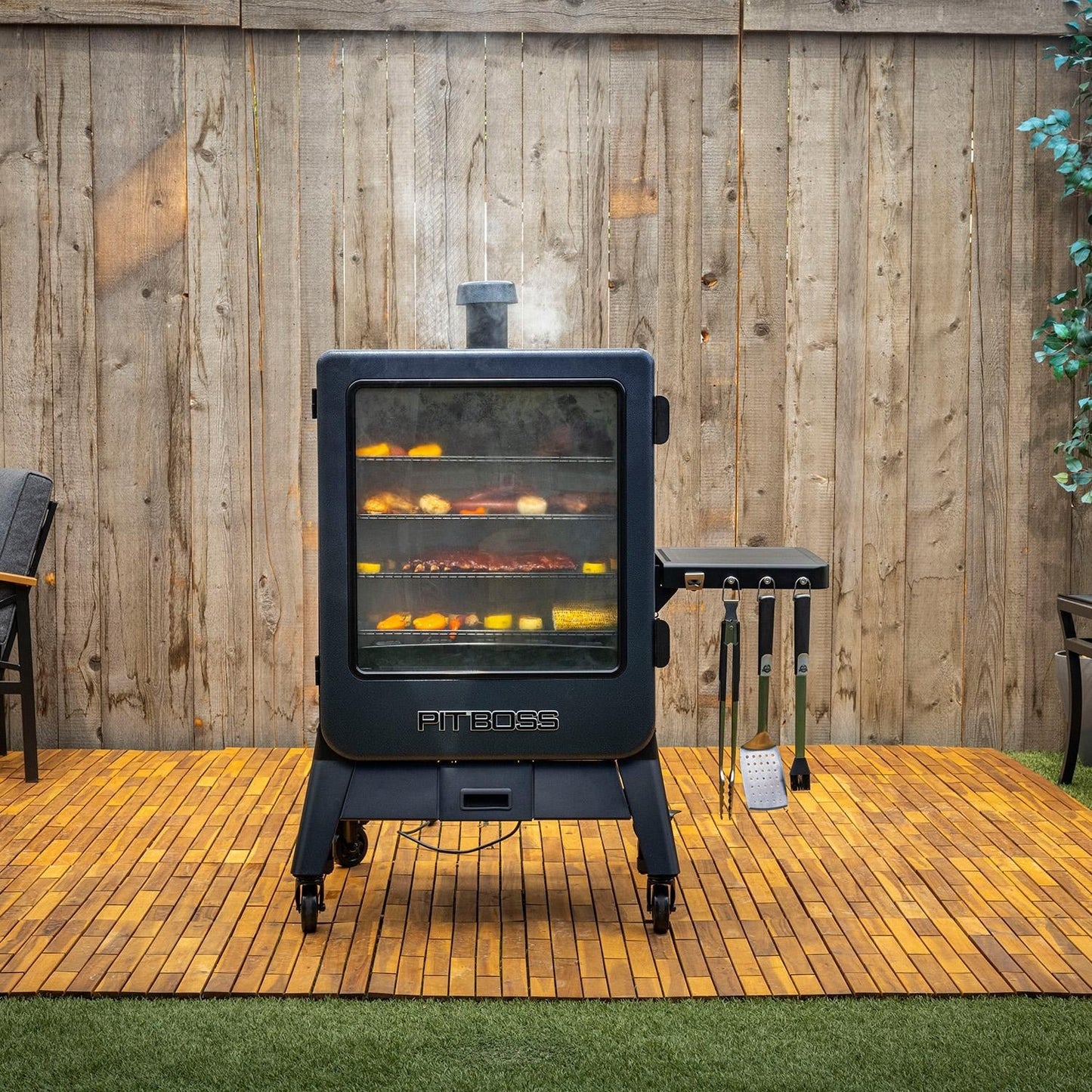 Pit Boss Navigator 6-Series Vertical Pellet Smoker - 11115 - Image 2