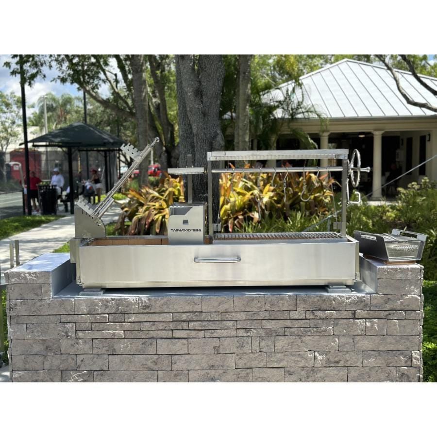 Tagwood Fully Assembled BBQ Argentine Santa Maria Wood Fire & Charcoal Grill - BBQ08SSF - Image 7