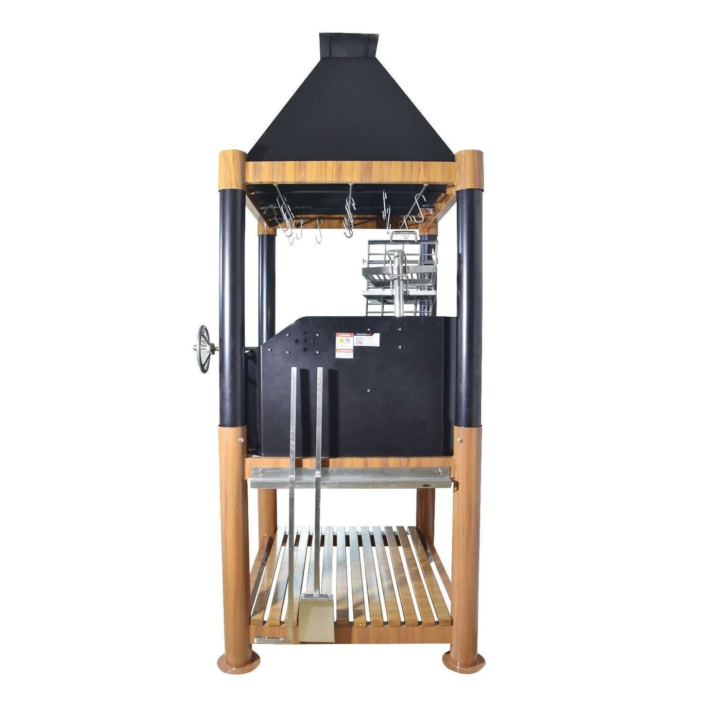 Tagwood BBQ Beast Argentine Wood Fire & Charcoal Grill - BBQ02SI - Image 7