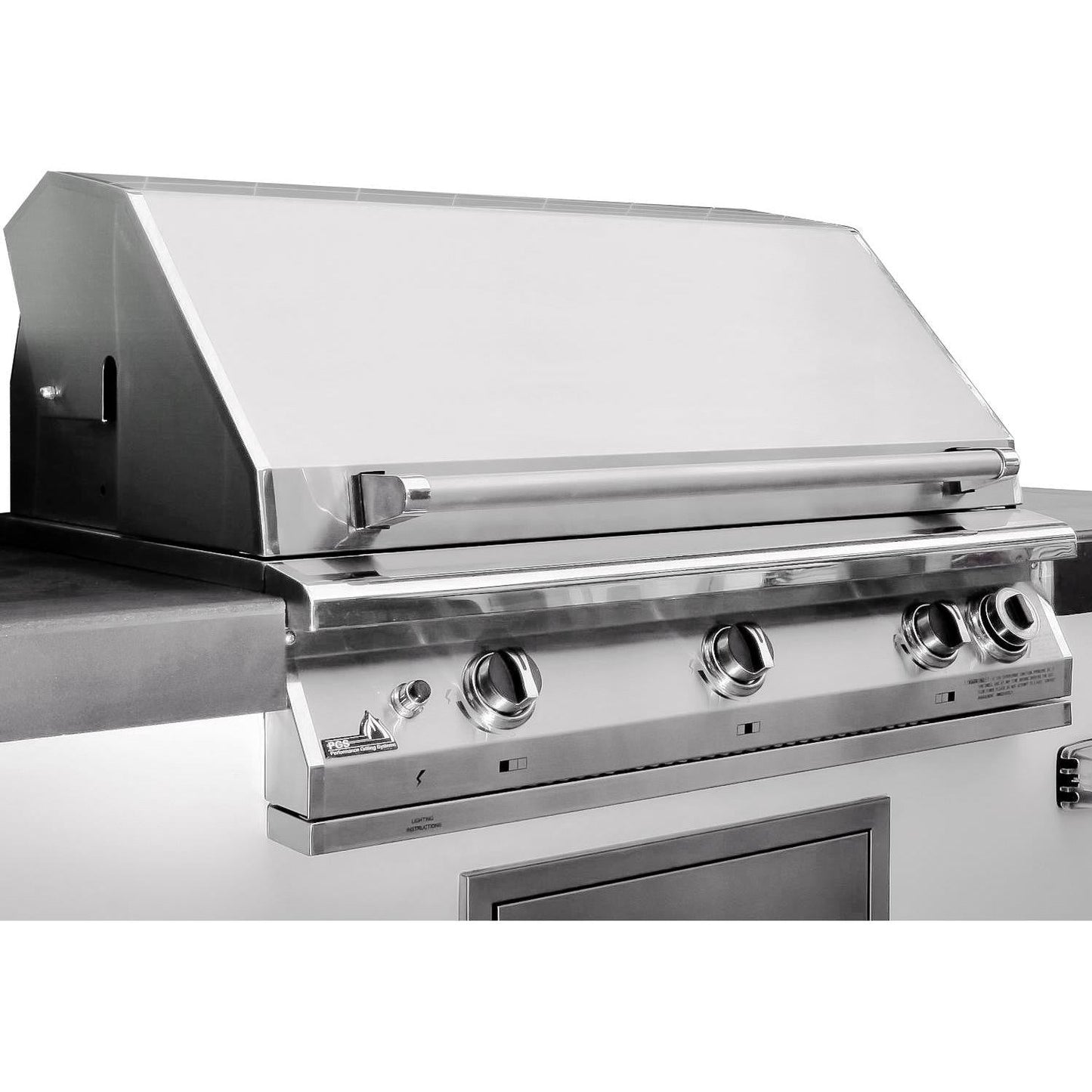 PGS T-Series Commercial 39-Inch Built-In Natural Gas Grill With Timer - S36TNG - Image 1
