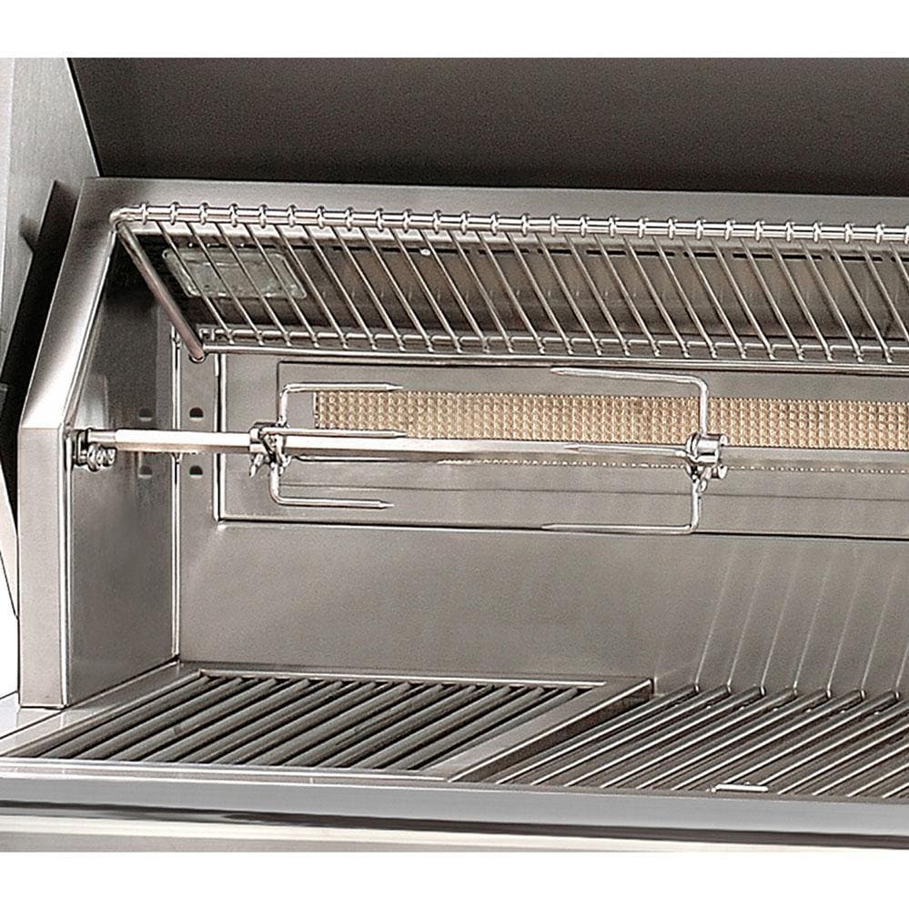 Alfresco ALXE 30-Inch Built-In Propane Grill With Rotisserie in Ultramarine Blue - ALXE-30-LP-S5002