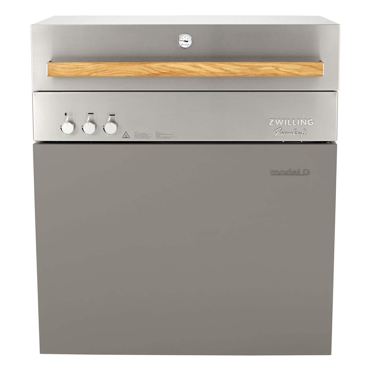 Flammkraft Model D Propane Gas Grill - Taupe - 1029541