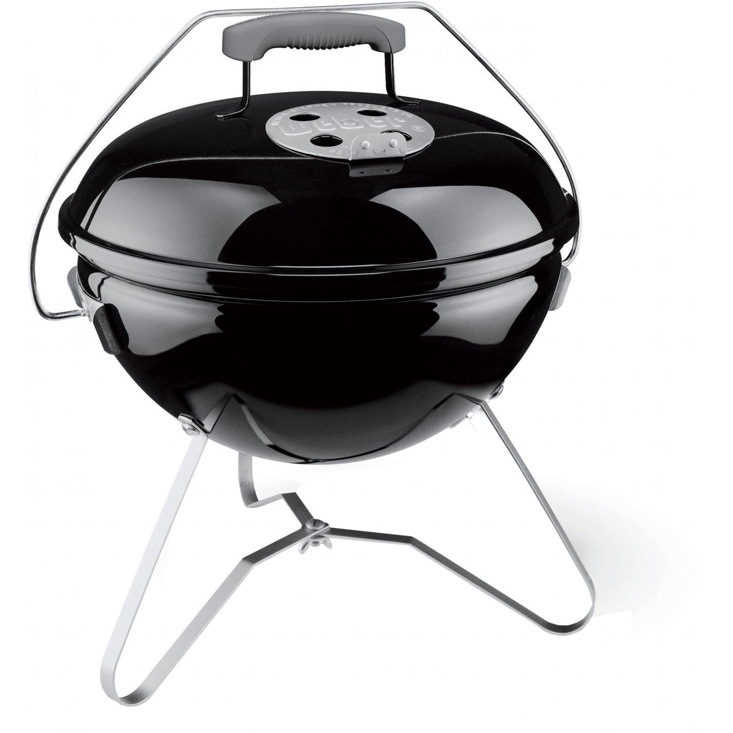 Weber Smokey Joe Premium 14-Inch Portable Charcoal Grill - Black - 40020 - Image 1