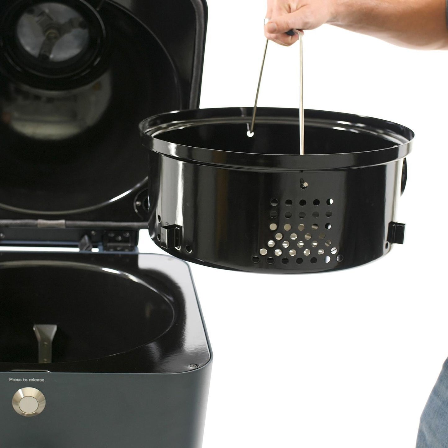 Everdure 4K 21-Inch Charcoal Grill & Smoker - Graphite - HBCE4KGUS - Image 24