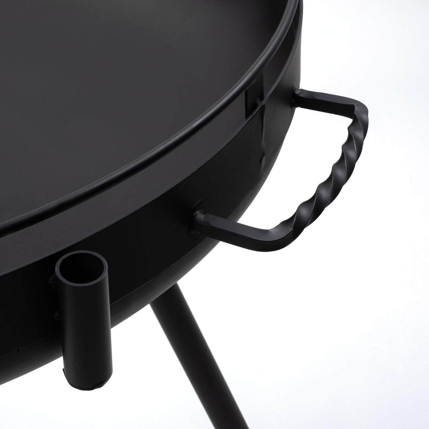 Barebones Living Cowboy 30-Inch Fire Pit Grill w/ Adjustable Grill Grate - CKW-450 - Image 9