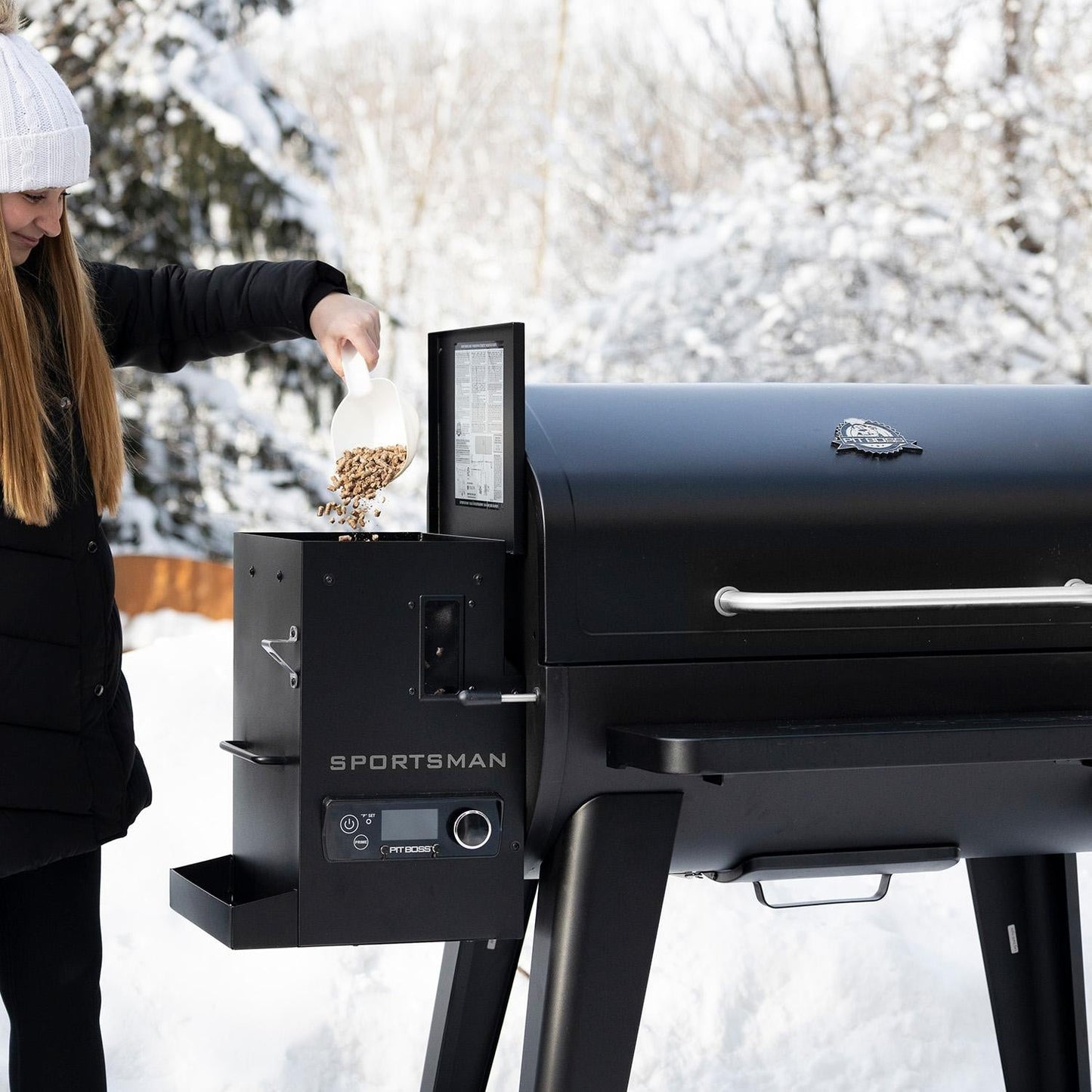 Pit Boss Sportsman 1600 Pellet Grill w/ WiFi - 11108 - Image 4