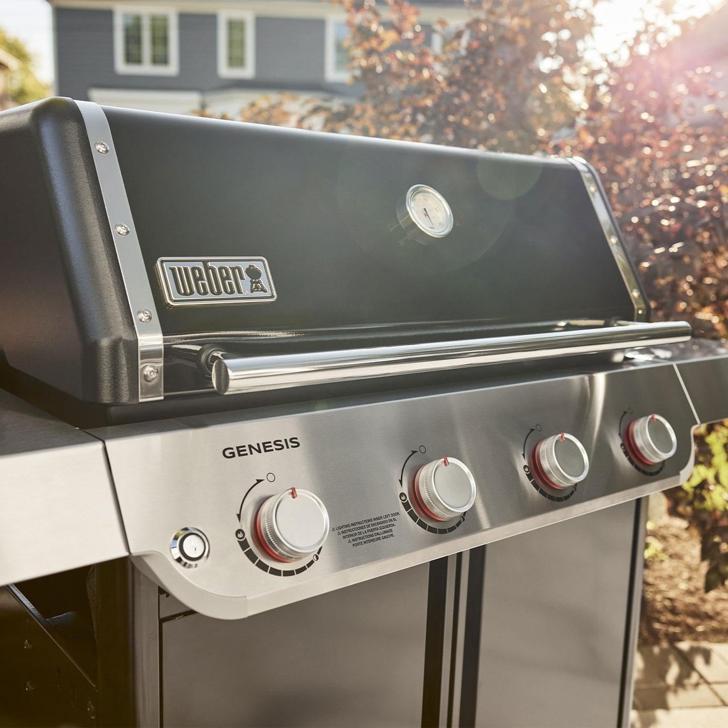 Weber GENESIS E-415 Propane Gas Grill - Black - 1500367 - Image 3